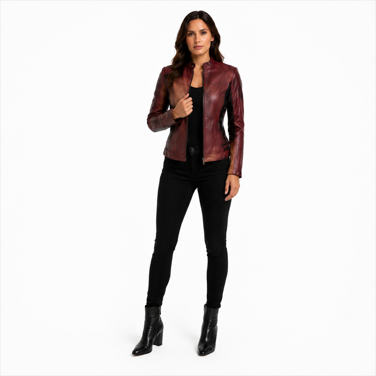 Women's Cafe Racer Leather