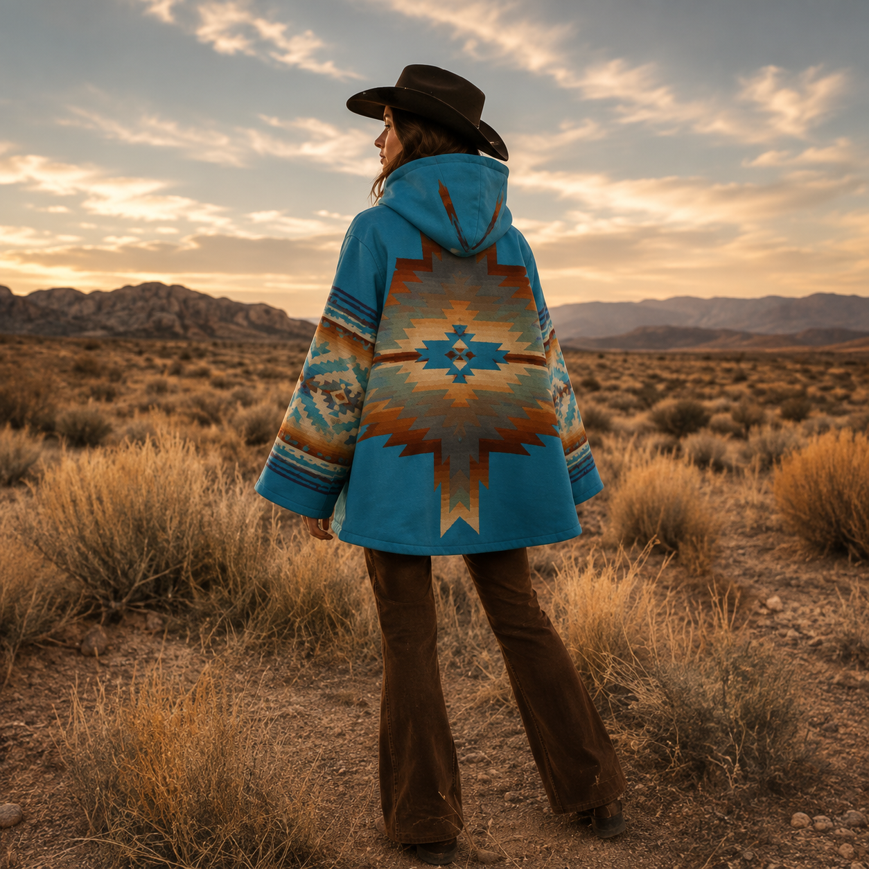Yellowstone Beth Dutton Turquoise Coat