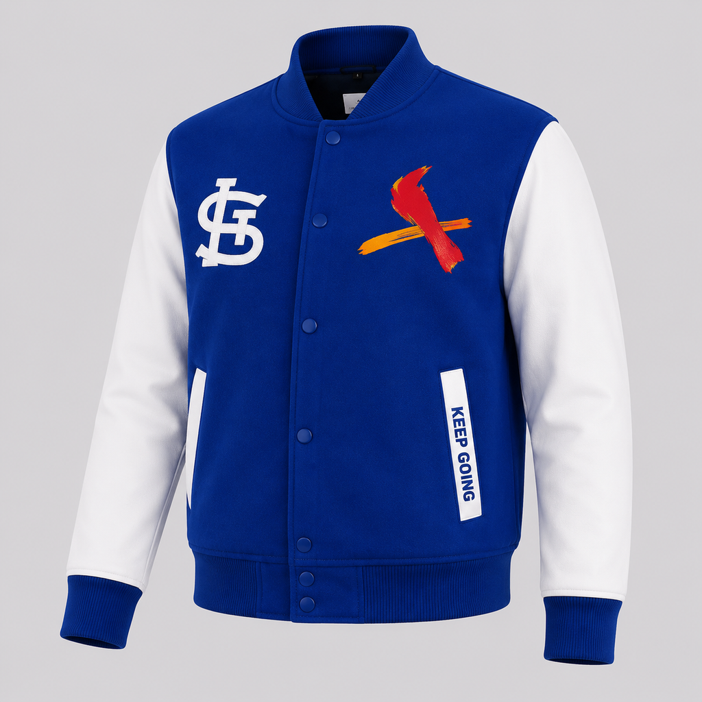 Women's St. Louis Cardinals Game Day Classics Wool Varsity Jacket