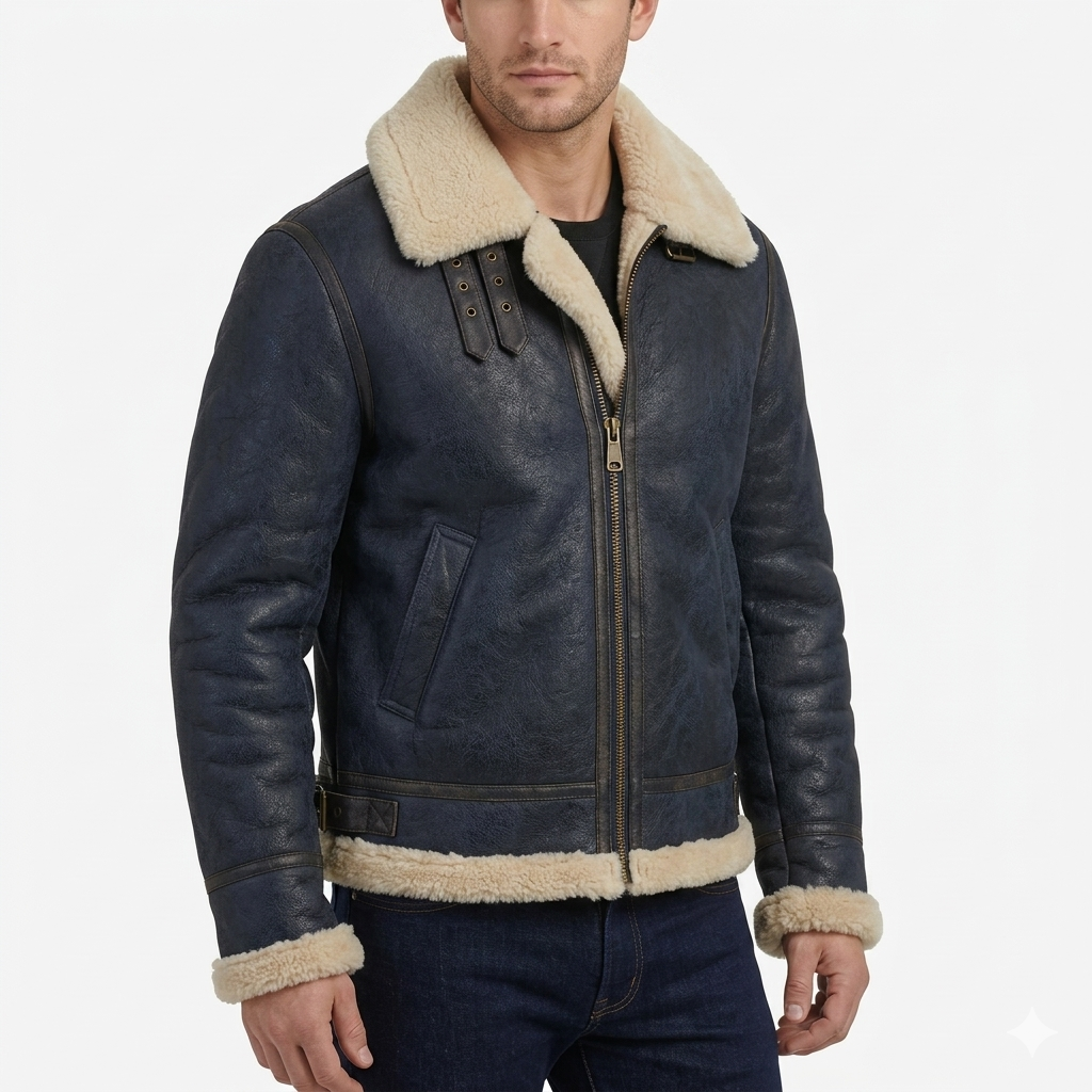 Men's B-3 Aviator Bomber Jacket