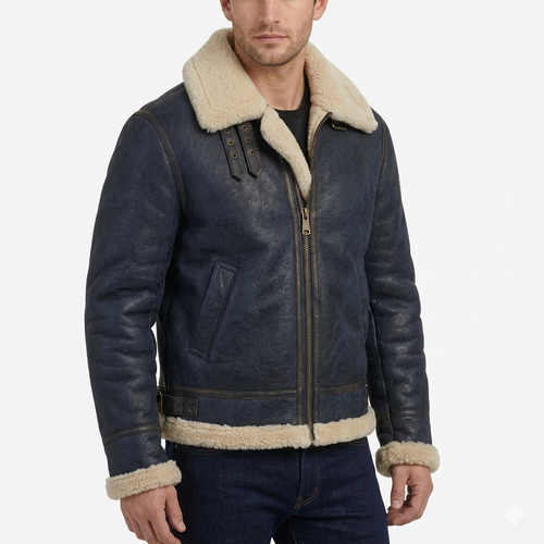 Men's B-3 Aviator Bomber Jacket