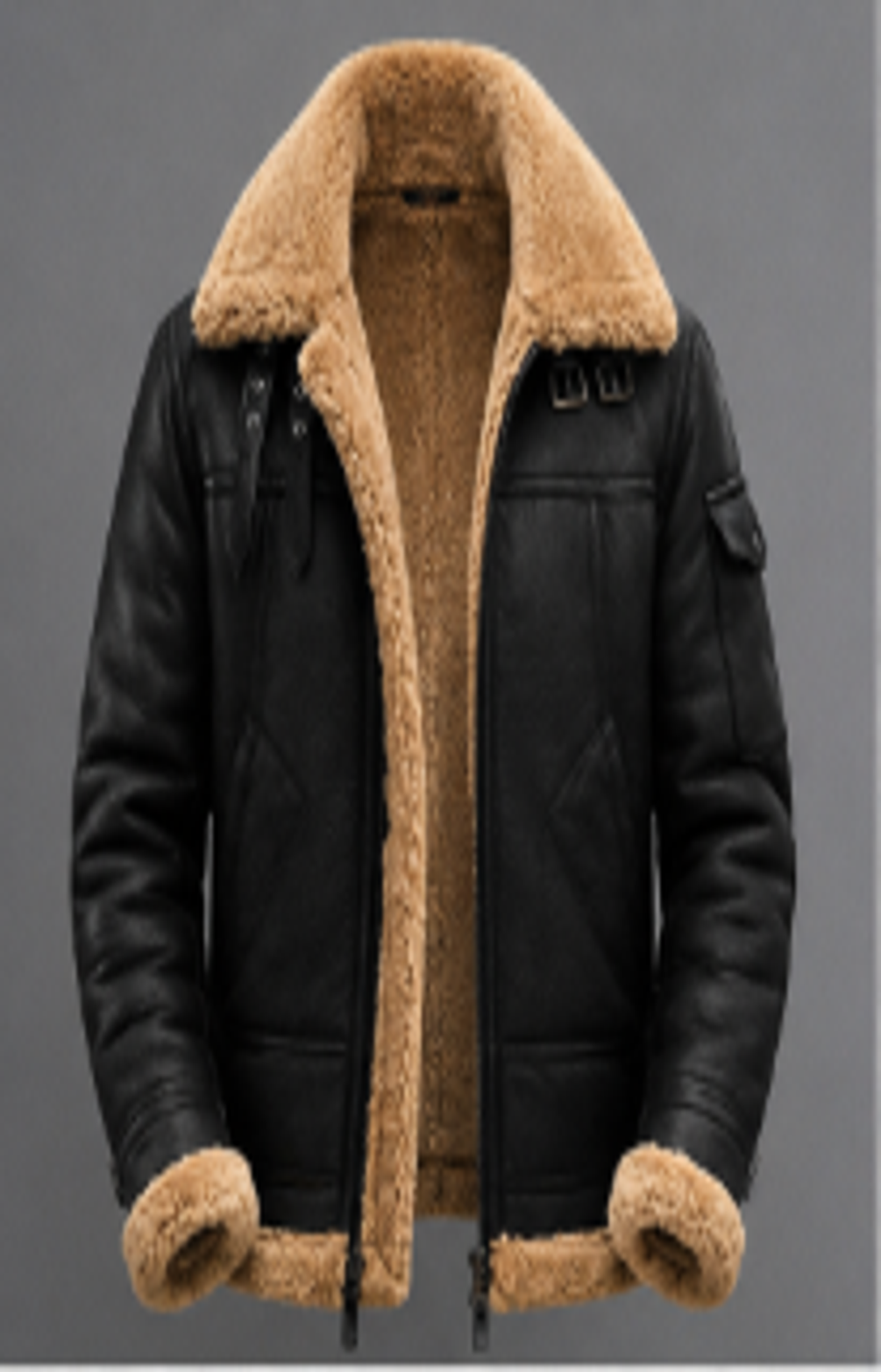 Men's B3 Shearling Aviator Bomber Jacket
