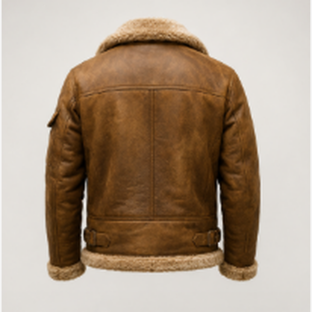 Men's B3 Shearling Aviator Bomber Jacket