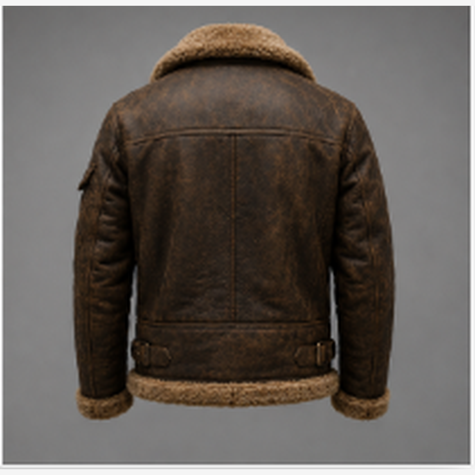Men's B3 Shearling Aviator Bomber Jacket