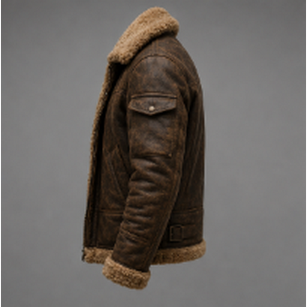 Men's B3 Shearling Aviator Bomber Jacket