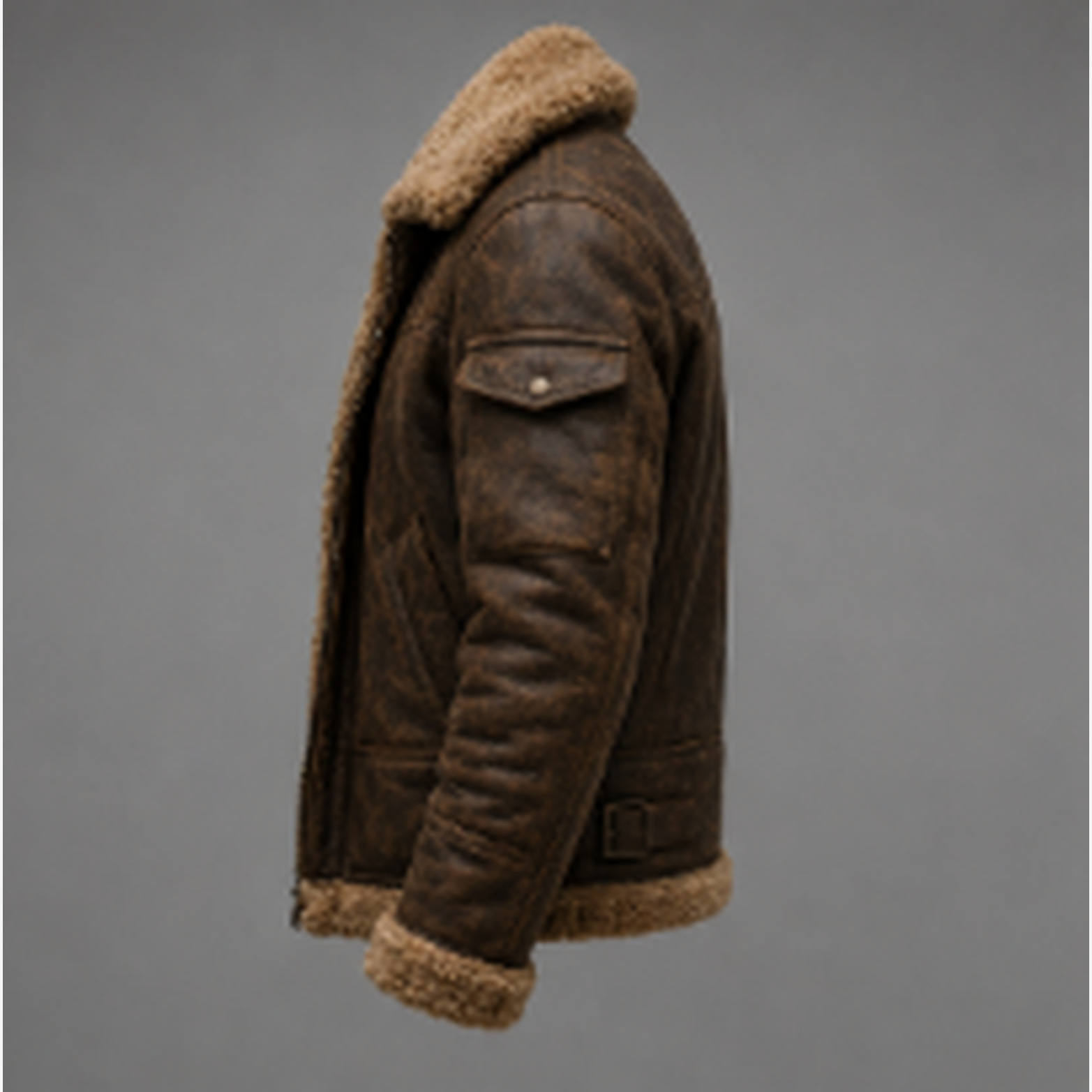 Men's B3 Shearling Aviator Bomber Jacket