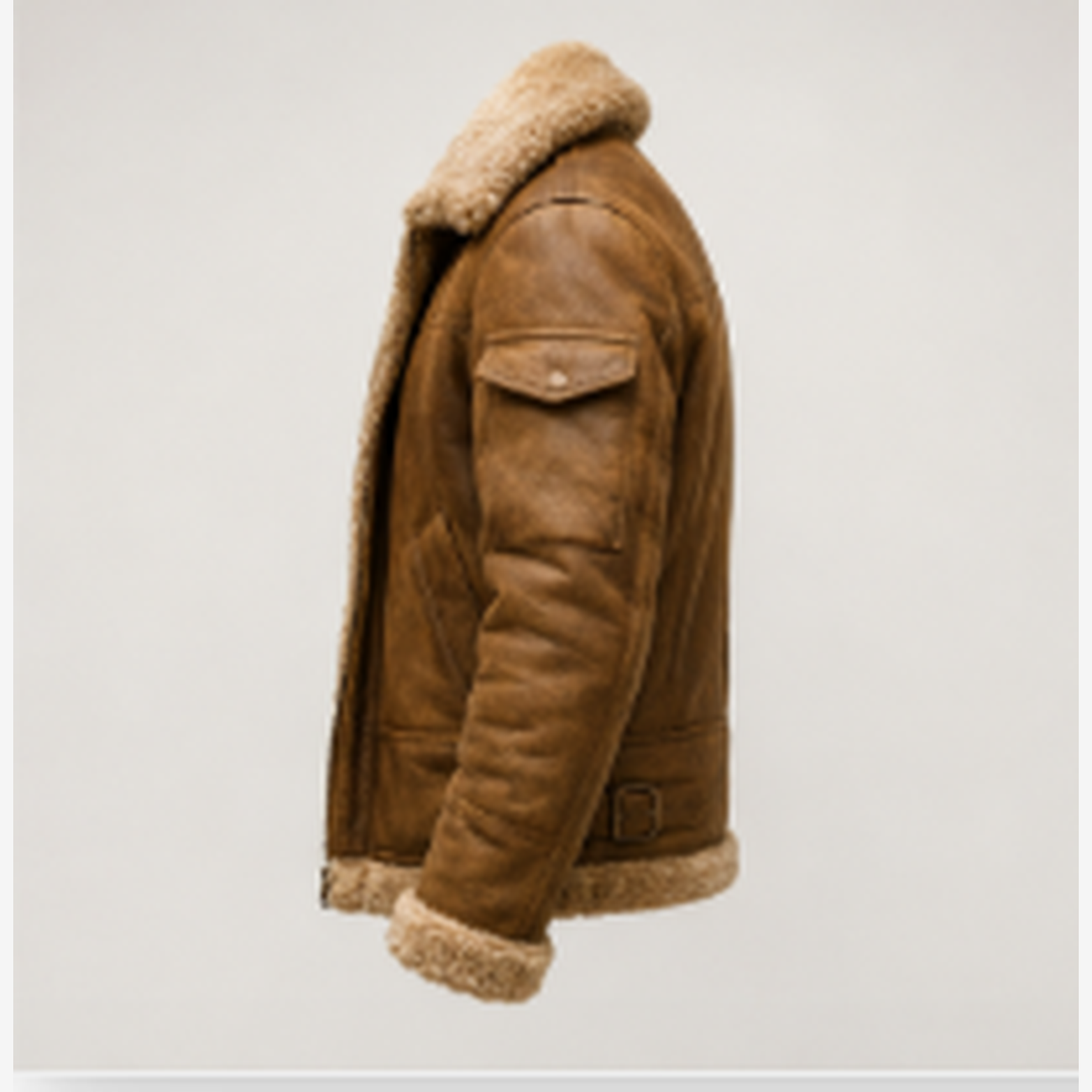 Men's B3 Shearling Aviator Bomber Jacket