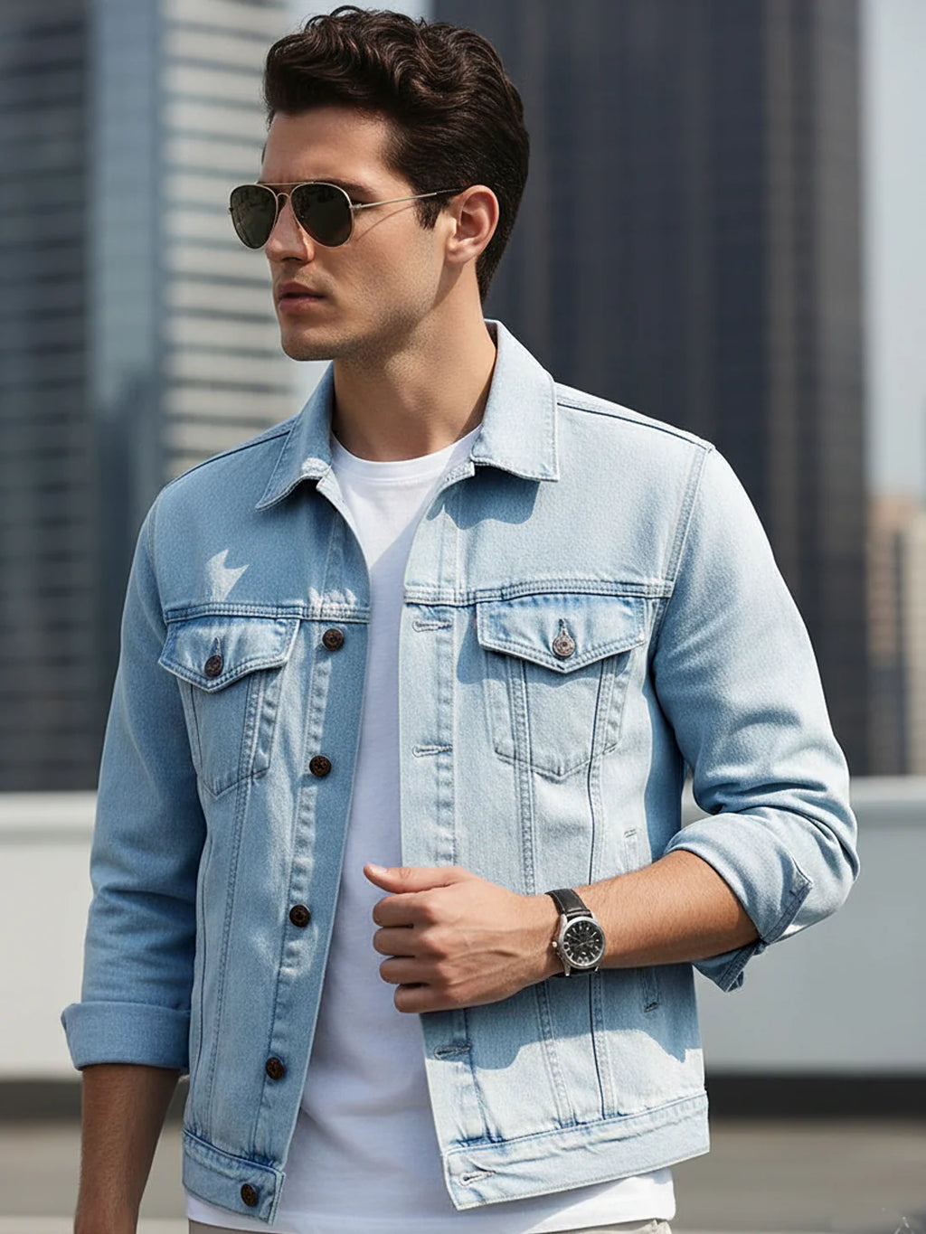 Light Blue Denim Jacket