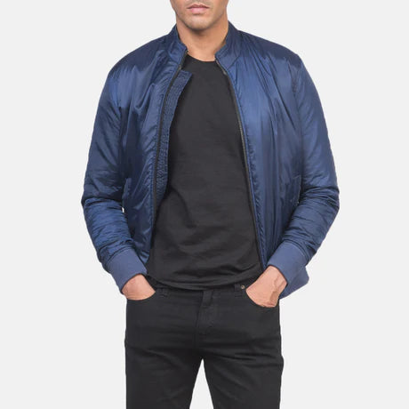 Ramon Black Bomber Jacket