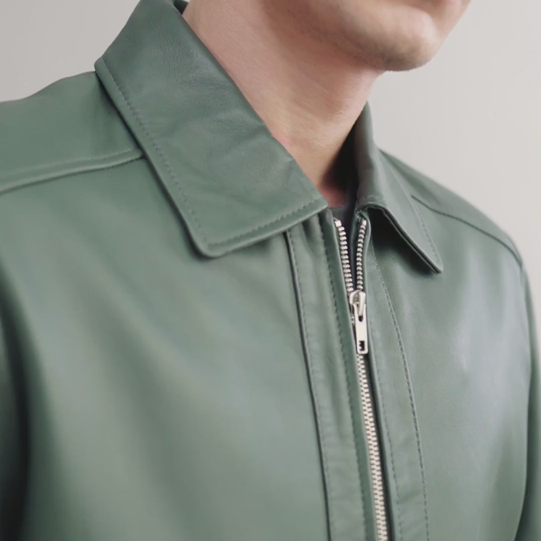 Inferno Black Leather Jacket