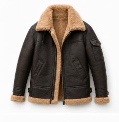 Men's B3 Shearling Aviator Bomber Jacket
