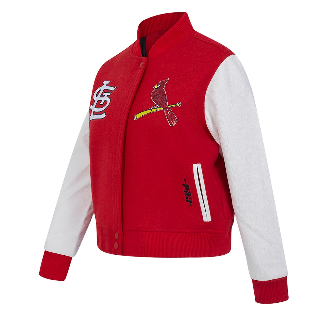 Women's St. Louis Cardinals Game Day Classics Wool Varsity Jacket