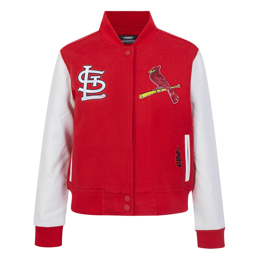 Women's St. Louis Cardinals Game Day Classics Wool Varsity Jacket