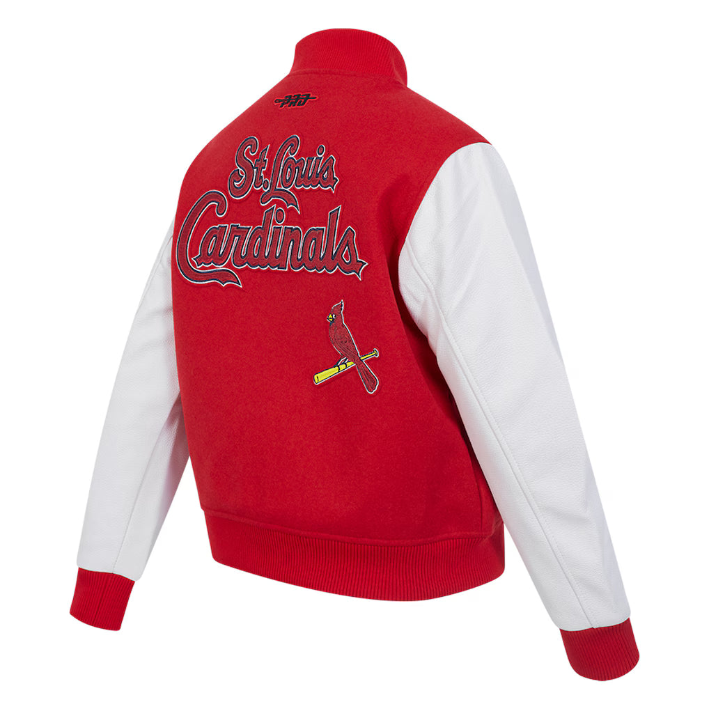 Women's St. Louis Cardinals Game Day Classics Wool Varsity Jacket