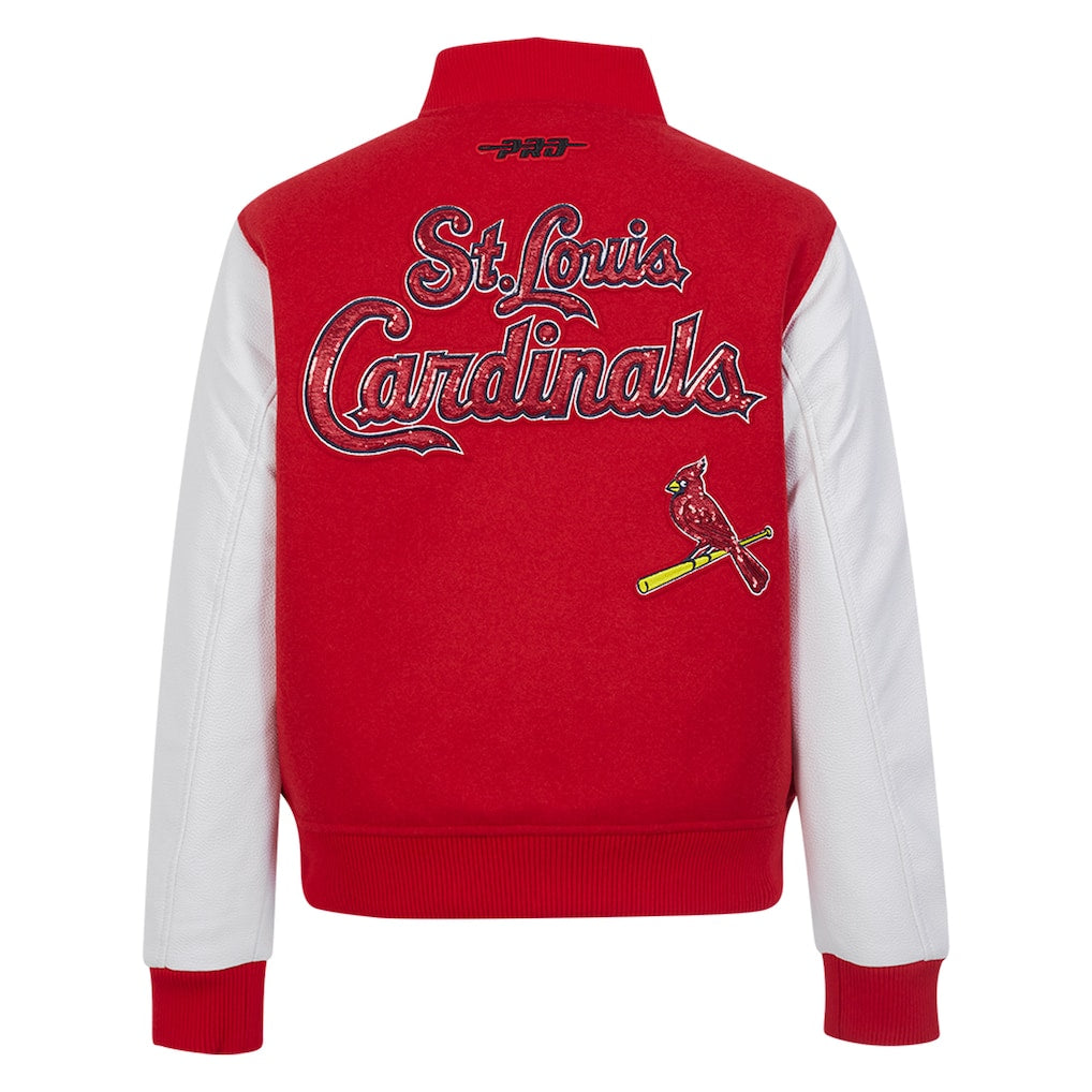 Women's St. Louis Cardinals Game Day Classics Wool Varsity Jacket